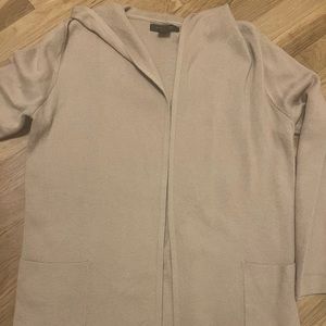 Tahari Hooded Cardigan Duster